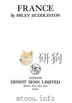 FRANCE 1926 PDF电子版封面