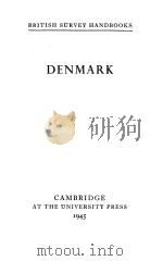 DENMARK 1945 PDF电子版封面