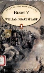HENRY V WILLIAM SHAKESPEARE PDF电子版封面 0140621350