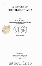 A HISTORY OF SOUTH-EAST ASIA SECOND EDITION（1964 PDF版）