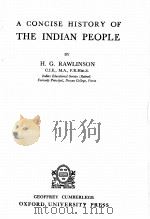 A CONCISE HISTORY OF THE INDIAN PEOPLE（1946 PDF版）