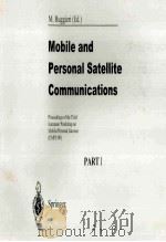 MOBILE AND PERSONAL SATELLITE COMMUNICATIONS PART Ⅰ（1999 PDF版）