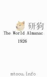 THE WORLD ALMANAC AND BOOK OF FACTS FOR 1926 PDF电子版封面