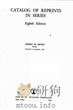 CATALOG OF REPRINTS IN SERIES EIGHTH EDITION（1947 PDF版）