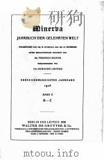 MINERVA JAHRBUCH DER GELEHRTEN WELT 1928 BAND Ⅱ M-Z（1928 PDF版）