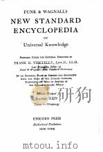 NEW STANDARD ENCYCLOPEDIA OF UNIVERSAL KNOWLEDGE VOLUME 24 1948 PDF电子版封面 FUNK & WAGNALLS