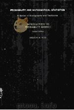 INTRODUCTION TO PROBABILITY MODELS SECOND EDITION PDF电子版封面 012598480X SHELDON M.ROSS