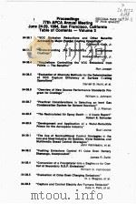PROCEEDINGS 77TH APCA ANNUAL MEETING JUNE 24-29，1984 SAN FRANCISCO，CALIFORNIA   VOLUME 3（1984 PDF版）