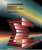 UNDERSTANDING STATISTICS:IN THE BEHAVIORAL SCIENCES THIRD EDITION PDF电子版封面 031466792X ROBERT R.PAGANO