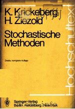 STOCHASTISCHE METHODEN 1979 PDF电子版封面 3540093907