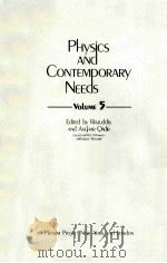PHYSICS AND CONTEMPORARY NEEDS  VOLUME 5（ PDF版）