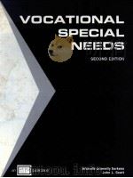 VOCATIIONAL SPECIAL NEEDS SECOND EDITION PDF电子版封面 0826940056