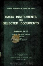 BASIC INSTRUMENTS AND SELECTED DOCUMENTS FORTY-SIXTH SESSION 1991 PDF电子版封面 9287010633