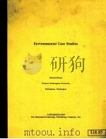ENVIRONMENTAL CASE STUDIES 1997 PDF电子版封面