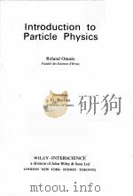 INTRODUCTION TO PARTICLE PHYSICS（ PDF版）