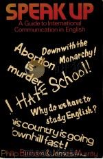SPEAK UP:A GUIDE INTERNATIONAL COMMUNICATION IN ENGLISH（ PDF版）