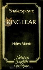 NOTES ON ENGLISH LITERATURE:KING LEAR PDF电子版封面 0631976507 HELEN MORRIS