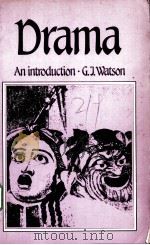 DRAMA:AN INTRODUCTION PDF电子版封面 0333324536 G.J.WATSON