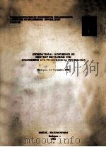 INTERNATIONAL CONFERENCE ON DELIVERY MECHANISMS FOR ENGINEERING AND TE4CHNOLOGICAL INFORMATION（1981 PDF版）