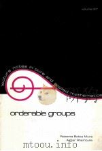 ORDERABLE GROUPS PDF电子版封面 0824765796