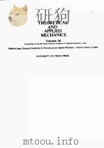 THEORETICAL AND APPLIED MECHANICS  VOLUME 28（ PDF版）