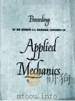 PROCEEDINGS OF THE SEVENTH U.S.NATIONAL CONGRESS OF APPLIED MECHANICS（ PDF版）