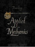 PROCEEDINGS OF THE TENTH U.S.NATIONAL CONGRESS OF APPLIED MECHANICS（ PDF版）