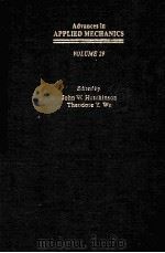ADVANCES IN APPLIED MECHANICS  VOLUME 29（ PDF版）