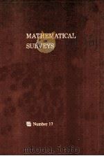 MATHEMATICAL SURVEYS NUMBER 17 APPROXIMATION BY POLYNOMIALS WITH INTEGRAL COEEFICIENTS 1980 PDF电子版封面 0821815172
