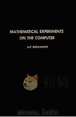 MATHEMATICAL EXPERIMENTS ON THE COMPUTER（1982 PDF版）