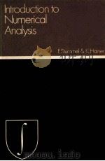 INTRODUCTION TO NUMERICAL ANALYSIS PDF电子版封面 0707301300 F.STUMMEL AND K.HAINER