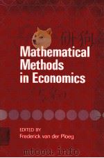 MATHEMATICAL METHODS ON ECONOMICS PDF电子版封面 0471904228