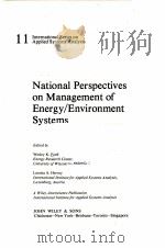 NATIONAL PERSPECTIVES ON MANAGEMENT OF ENERGY/ENVIRONMENT SYSTEMS（ PDF版）