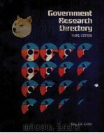 GOVERNMENT RESEARCH DIRECTORY  THIRD EDITION（ PDF版）