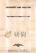 GEOMETRY AND ANALYSIS 1981 PDF电子版封面 3540102701 V.K.PATODI