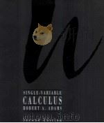 SINGE-VARIABLE CALCULUS SECOND EDITION PDF电子版封面 0201507412 ROBERT A.ADAMS