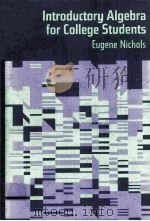 INTRODUCTORY ALGEBRA FOR COLLEGE STUDENTS（ PDF版）