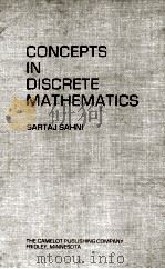 CONCEPTS IN DISCRETE MATHEMATICS PDF电子版封面 0942450000 SARTAJ SAHNI