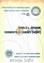 RUDIMENTS OF RAMSEY THEORY PDF电子版封面 0821816969 RONALD L.GRAHAM