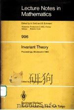 INVARIANT THEORY 1983 PDF电子版封面 3540123199 F.GHERARDELLI