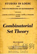 COMBINATORIAL SET THEORY PDF电子版封面 0720407222 NEIL H.WILLIAMS