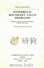 HYPERBOLIC BOUNDARY VALUE PROBLEMS PDF电子版封面 0521235685