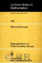 REPRESENTATIONS OF FINITE CHEVALLEY GROUPS   1979  PDF电子版封面  3540097163   