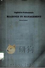 READINGS IN MANAGEMENT（ PDF版）