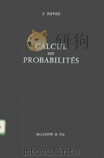 BASES MATHEMATIQUES DU CALCUL DES PROBABILITES（1970 PDF版）