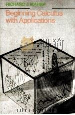 BEGINNING CALCULUS WITH APPLICATINS PDF电子版封面 0028487304 RICHARD J.MAHER