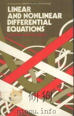 LINEAR AND NONLINEAR DIFFERENTIAL EQUATIONS PDF电子版封面 0470274204 IAN HUNTLEY AND R.M.JOHNSON