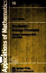 STOCHASTIC STORAGE PROCESSES PDF电子版封面 0387905227 N.U.PRABHU
