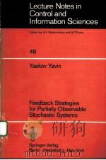 FEEDBACK STRATEGIES FOR PARTIALLY OBSERVABLE STOCHASTIC SYSTEMS（1983 PDF版）