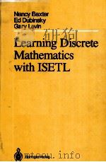 LEARNING DISCRETE MATHEMATICS WITH ISETL PDF电子版封面 0387968989